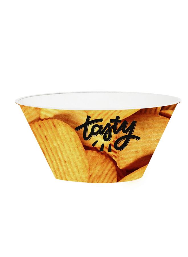 HEREVIN Yellow Chips Printed Snack Bowl 750Ml - Image 3